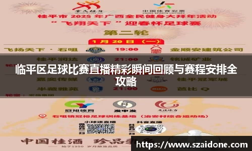 临平区足球比赛直播精彩瞬间回顾与赛程安排全攻略