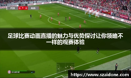 足球比赛动画直播的魅力与优势探讨让你领略不一样的观赛体验